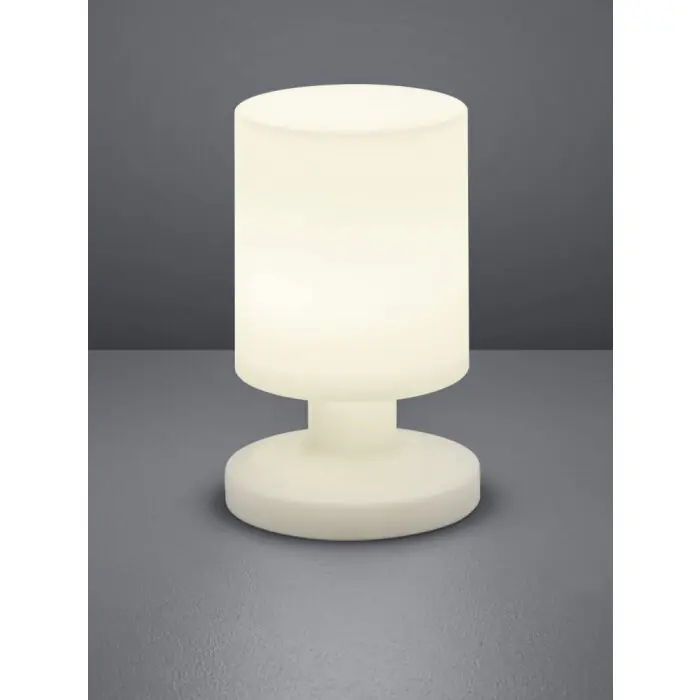 Reality LORA Lámpara de mesa LED Blanca, 1 luz Precio Rebajado
