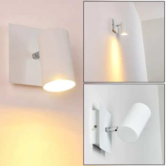 Zuoz Foco de pared Blanca, 1 luz Gran Oferta