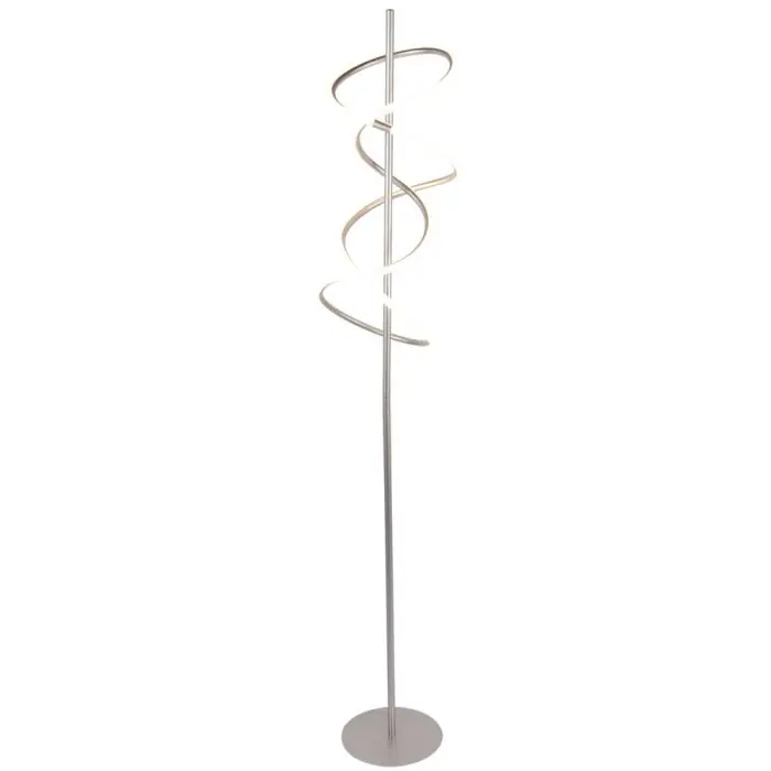 Liquidación Nino-Leuchten VOLUTA Lámpara de Pie LED Plata, 1 luz