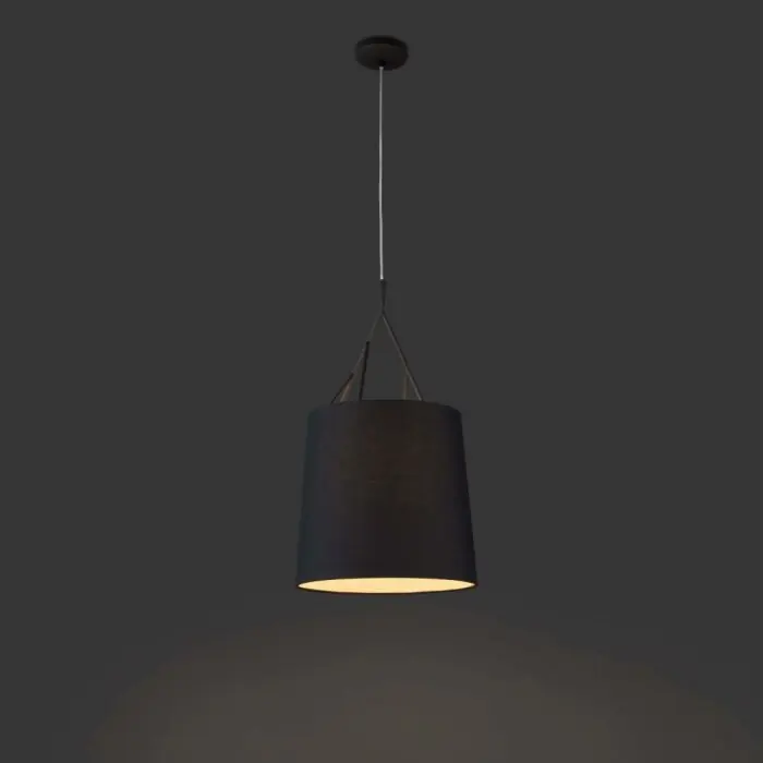 Última Versión Faro Tree Lámpara colgante Negro, 1 luz