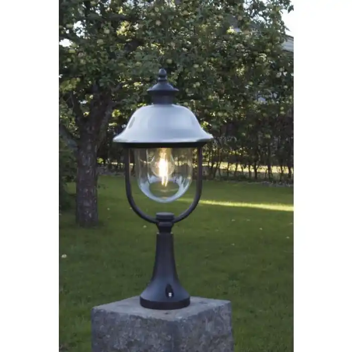 Barato Konstsmide Parma Poste de jardin Negro, 1 luz