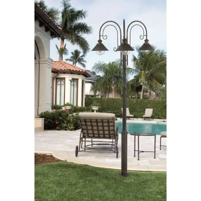 Faro Nautica Candelabro Color óxido, 3 luces Envío Exprés