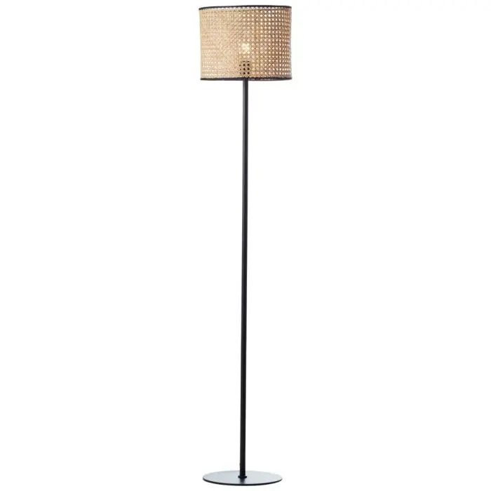 Lámpara de Pie Brilliant Wiley Negro, 1 luz Compra Hoy