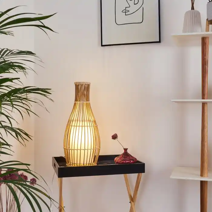 Precio De Oferta Saranda Lámpara de Pie Marrón, 1 luz