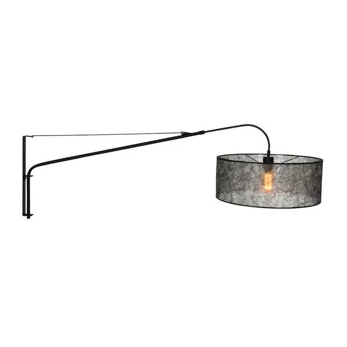 Compra Ahora Steinhauer Gramineus Aplique Gris, Negro, 1 luz