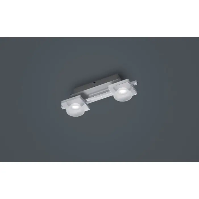 Trio 8265 Lámpara de Techo LED Aluminio, 2 luces Compra Hoy
