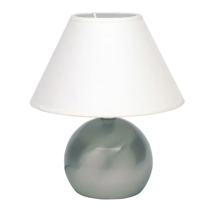 Favorito De Clientes Brilliant Tarifa Lámpara de mesa Gris, 1 luz