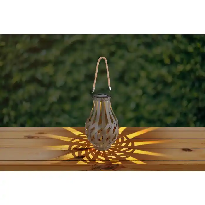 Globo Lámpara solar LED Marrón, 1 luz Más Vendido