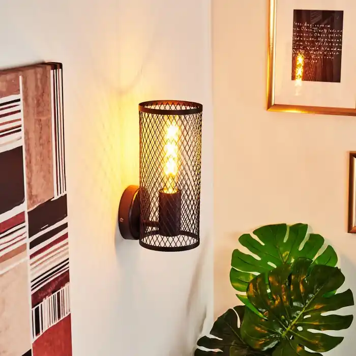 Vislanda Aplique Negro, 1 luz Stock Limitado