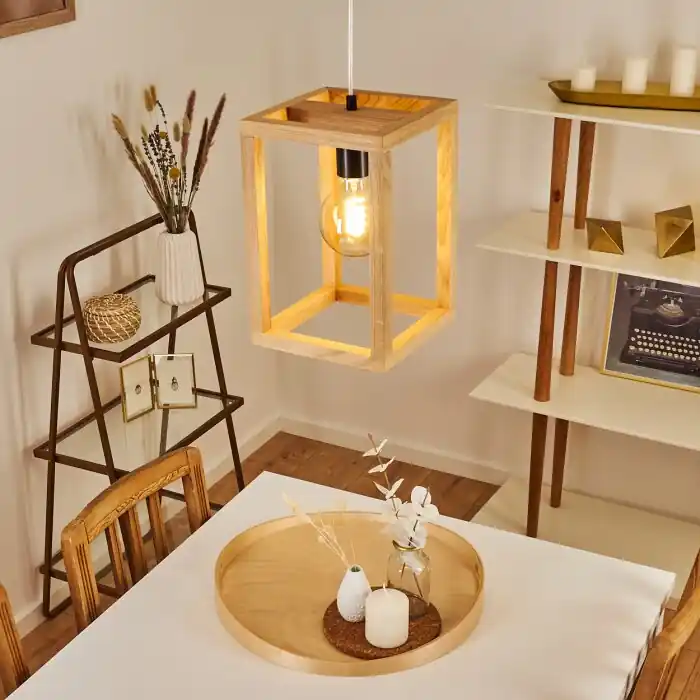 Torreglia Lámpara Colgante Madera clara, 1 luz Venta Final