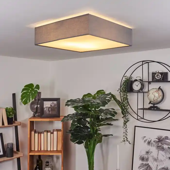 Súper Precio Tise Lámpara de Techo Gris, Blanca, 3 luces