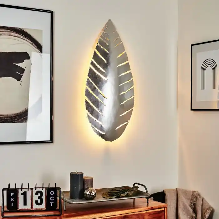Gran Oferta Krokom Aplique Plata, 2 luces
