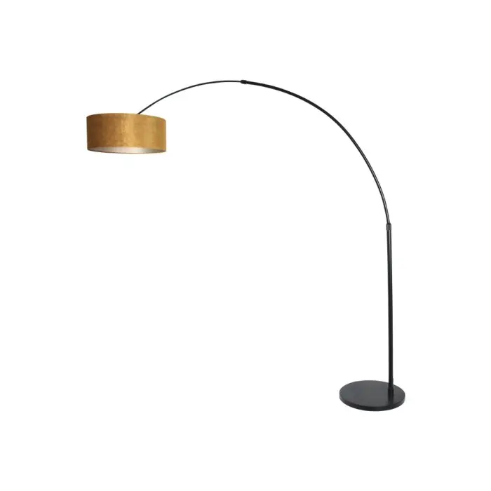 Steinhauer Sparkled Light Lámpara de Pie Negro, 1 luz Gran Oferta
