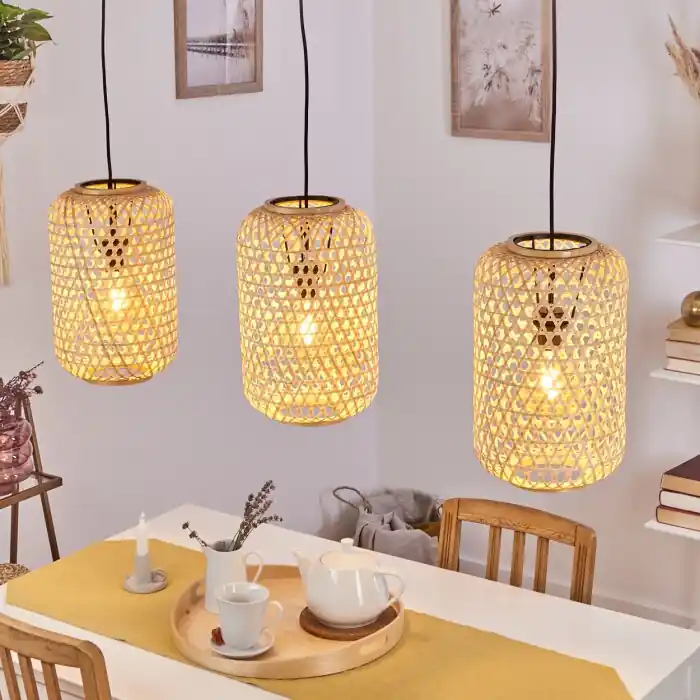 Rebajas Uguay Lámpara Colgante Negro, 3 luces
