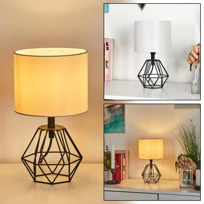 Más Vendido Marang Lámpara de mesa Negro, 1 luz