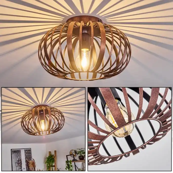 Oravi Lámpara de Techo Cobre, 1 luz Gran Oferta