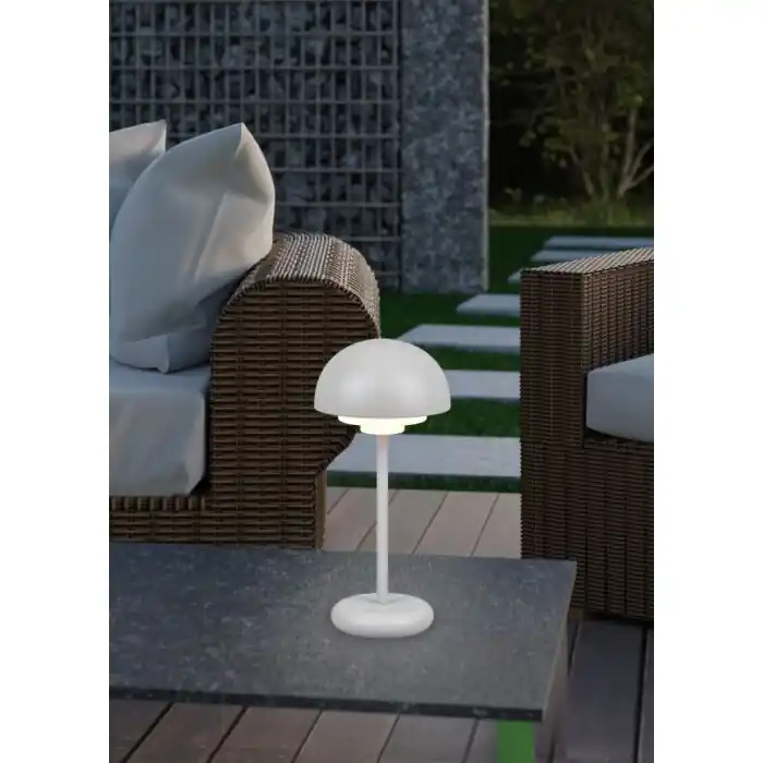 Súper Precio Reality Elliot Lámpara de mesa LED Gris, 1 luz