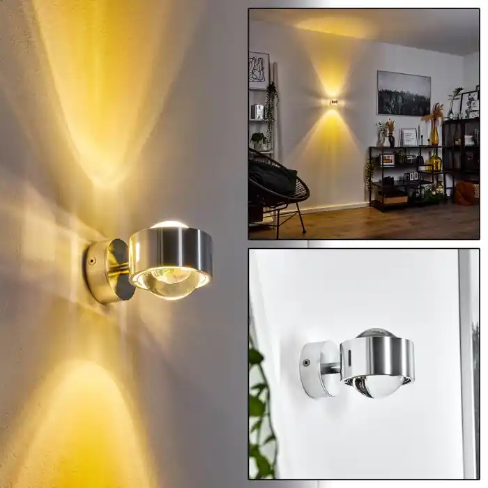 Sapri Aplique Plata, 1 luz Ordena Ya