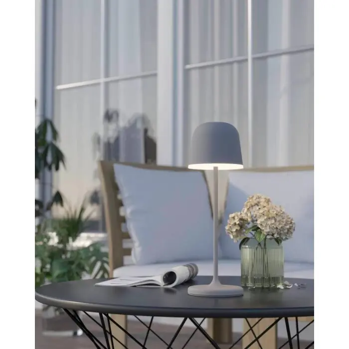 Súper Precio Eglo MANNERA Lámpara de mesa LED Gris, 1 luz