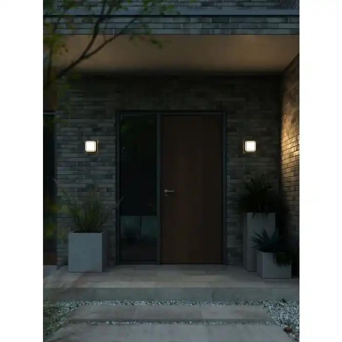 Económico Nordlux OLIVER Aplique para exterior LED Negro, 1 luz