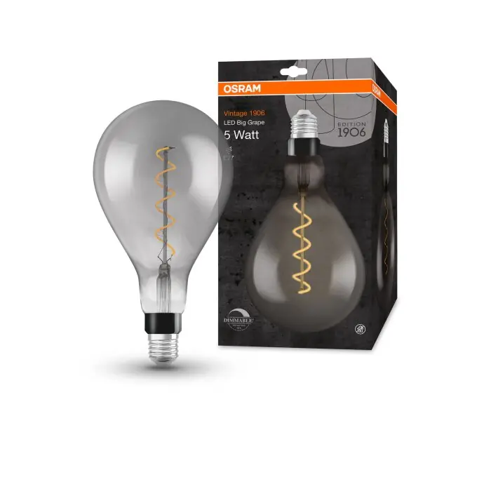 A Buen Precio OSRAM Vintage 1906® LED E27 4 watt 1800 Kelvin 140 Lumen