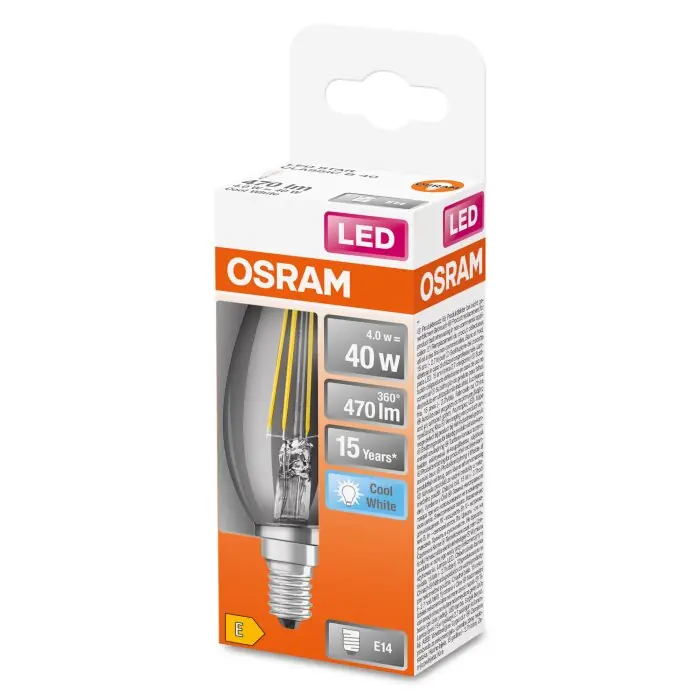 Pago Seguro OSRAM LED Retrofit E14 4 W 4000 Kelvin 470 Lumen