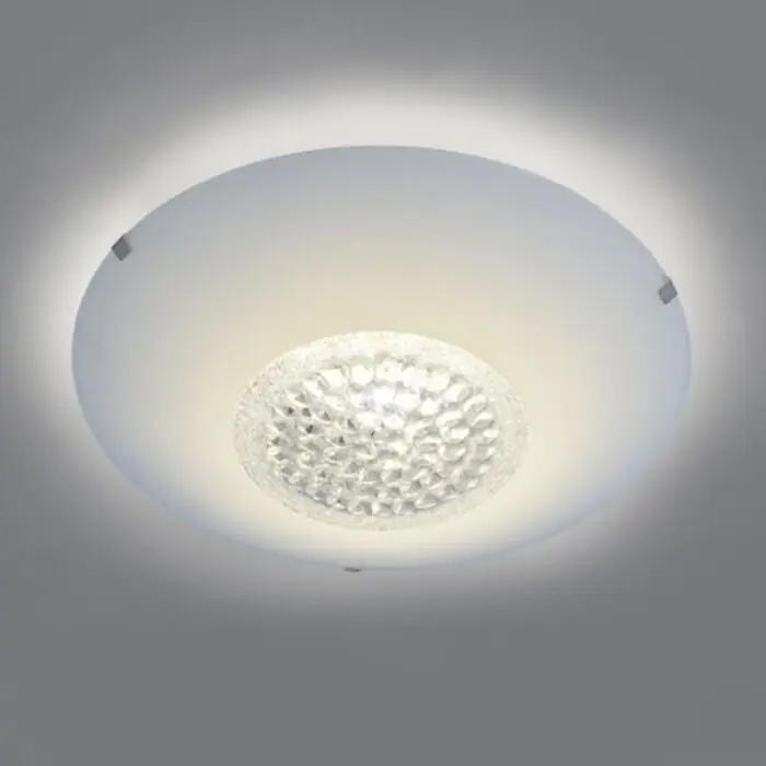 Certificado Leuchten Direkt ANNA Lámpara de Techo LED Blanca, 1 luz