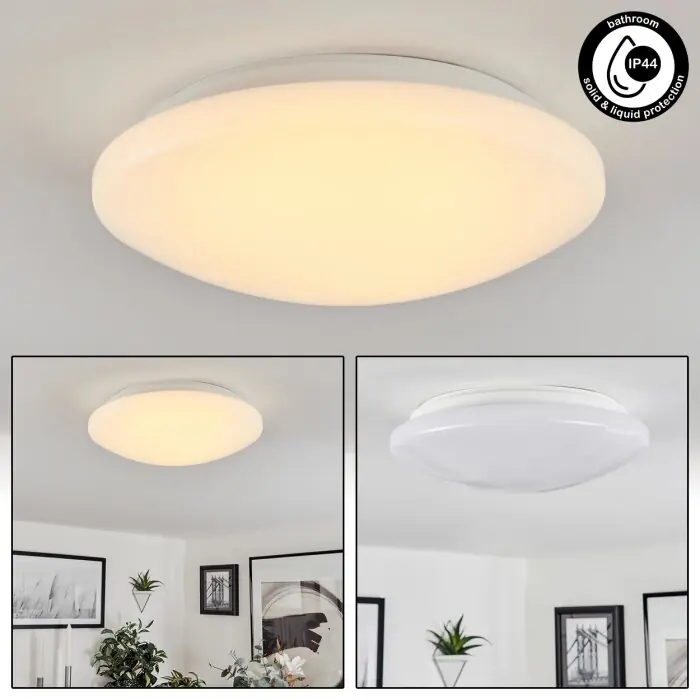 Stungchhveng Lámpara de Techo LED Blanca, 1 luz Entrega Rápida