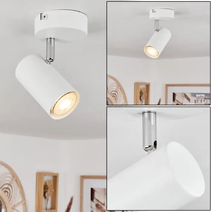Javel Lámpara de Techo Blanca, 1 luz Precio De Oferta