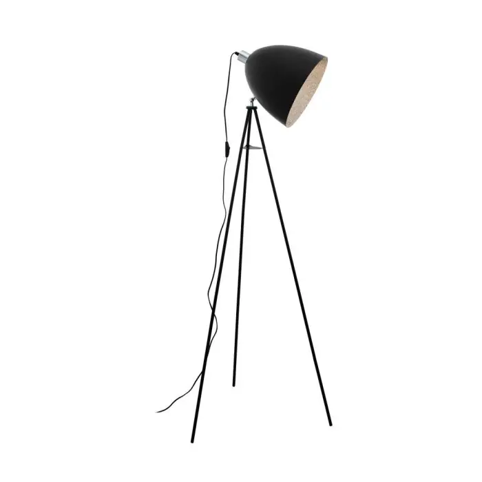 Novedad Eglo MAREPERLA Lámpara de Pie Negro, 1 luz