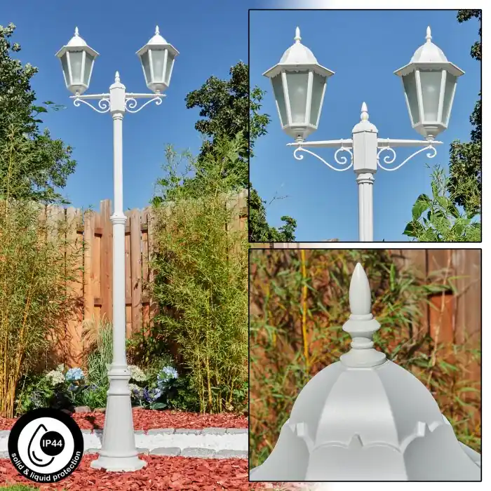 Hongkong Candelabro Blanca, 2 luces Descuento