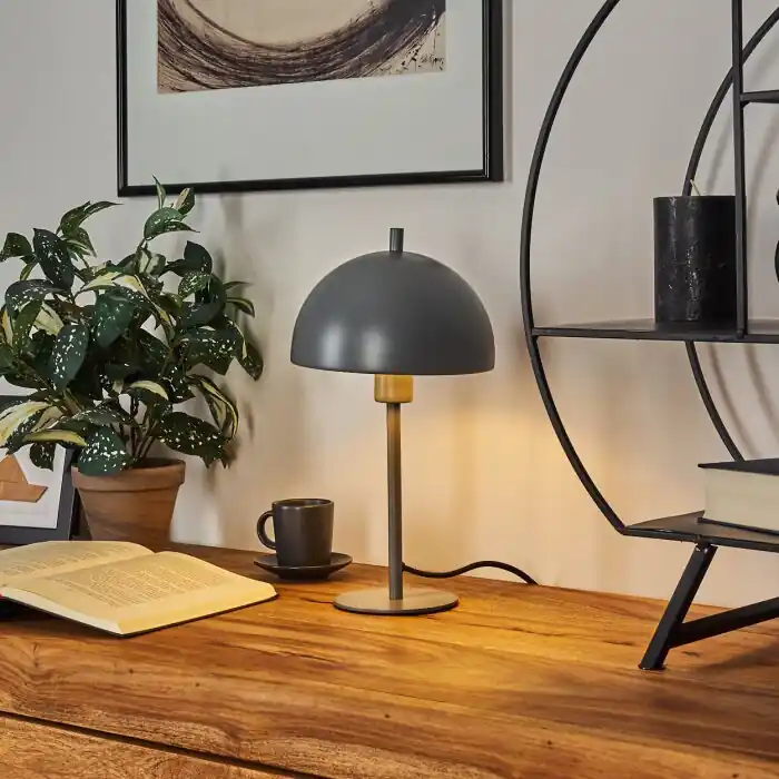Kaitulai Lámpara de mesa Gris, 1 luz Envío Exprés