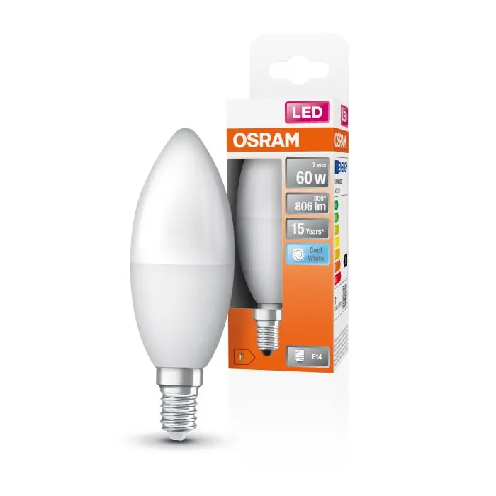 OSRAM LED Star E14 7,5 Watt 4000 Kelvin 806 Lumen Mejor Precio