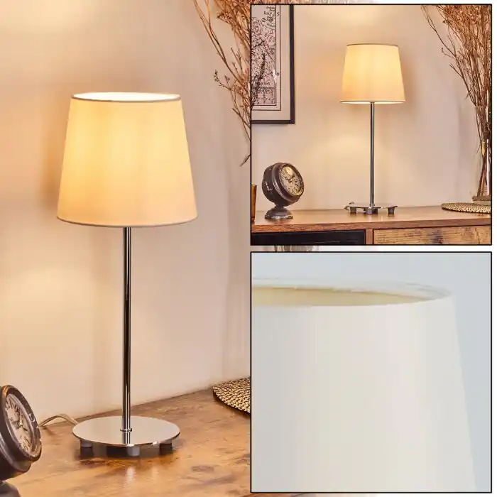 Más Vendido Falla Lámparas de mesa Cromo, 1 luz