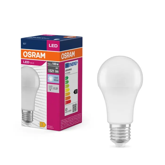 Alta Calidad Lámparas Osram E27 LED 13 Watt blanco neutro 1521 Lumen