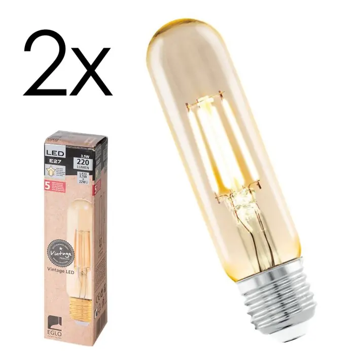 Última Versión E27 LED 3.5 Watt blanco cálido 220 Lumen