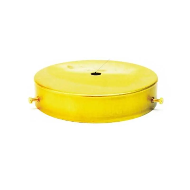 Disponible Ahora Portaglobos de latón 117mm x 22mm con tornillos