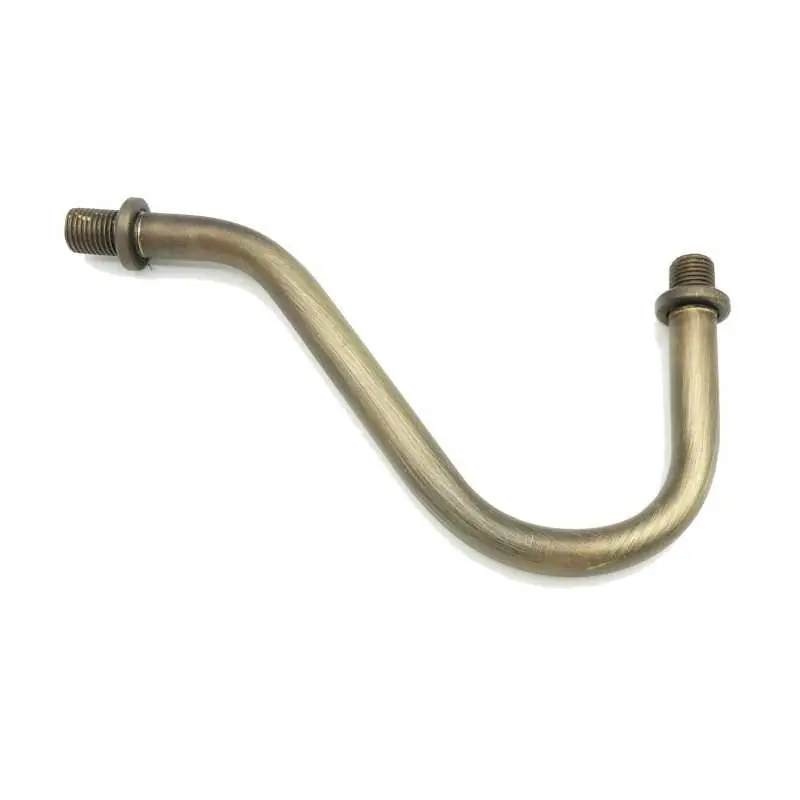 Brazo garfio oro viejo 135x65 mm roscado M10x1 Comprar En Línea