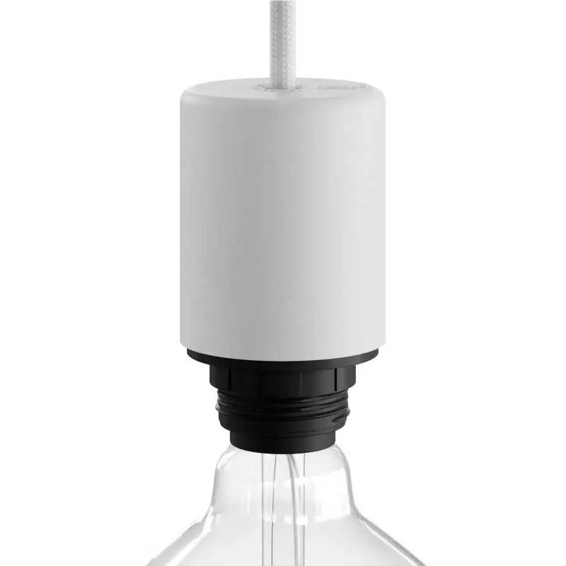 Última Oportunidad Kit portalámparas E27 exterior IP65 con funda y arandela