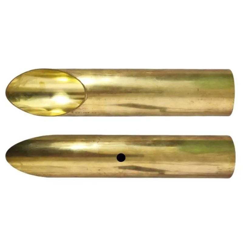Tubo latón ingletado 290mm ancho x 60mm diámetro Oferta Limitada