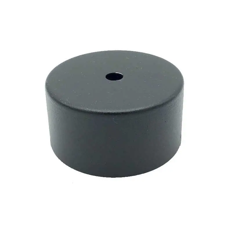 Tapa de metal color negro 78mm diámetro x 37mm Solo Por Tiempo Limitado