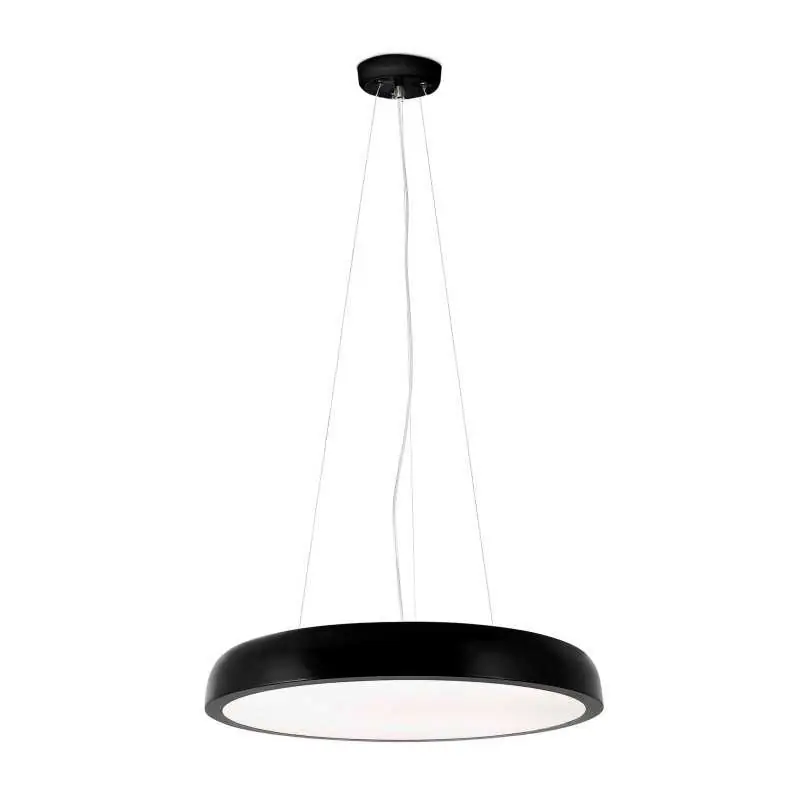 Ordena Ya Lámpara techo aluminio LED integrado negro brillo ODEILLO