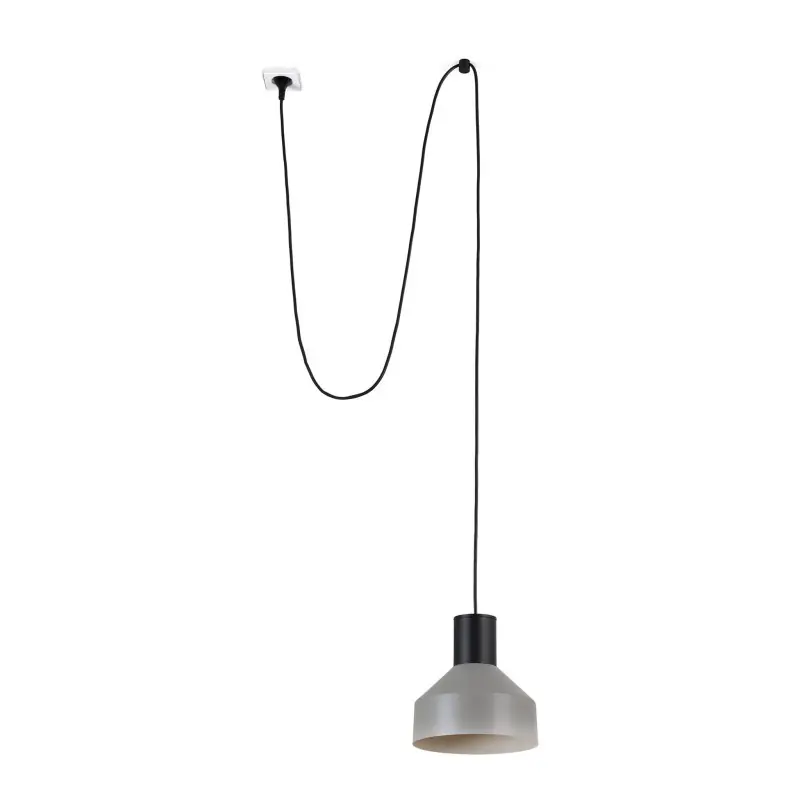 Bestseller Lámpara techo acero E27 negro BUSSANG
