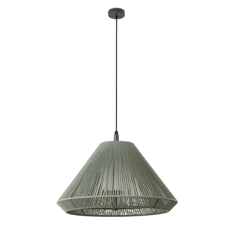 Envío Exprés Lámpara techo aluminio E27 gris GIMIOS