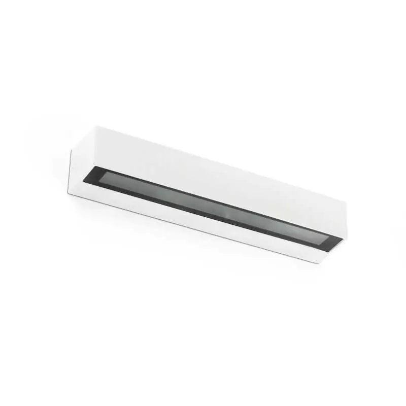 Lámpara pared aluminio LED integrado blanco mate LOUYRE Oferta Limitada