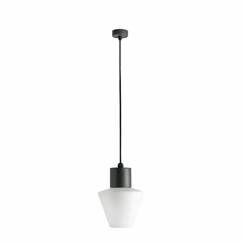 Mejor Precio Lámpara techo aluminio E27 gris LOURDES