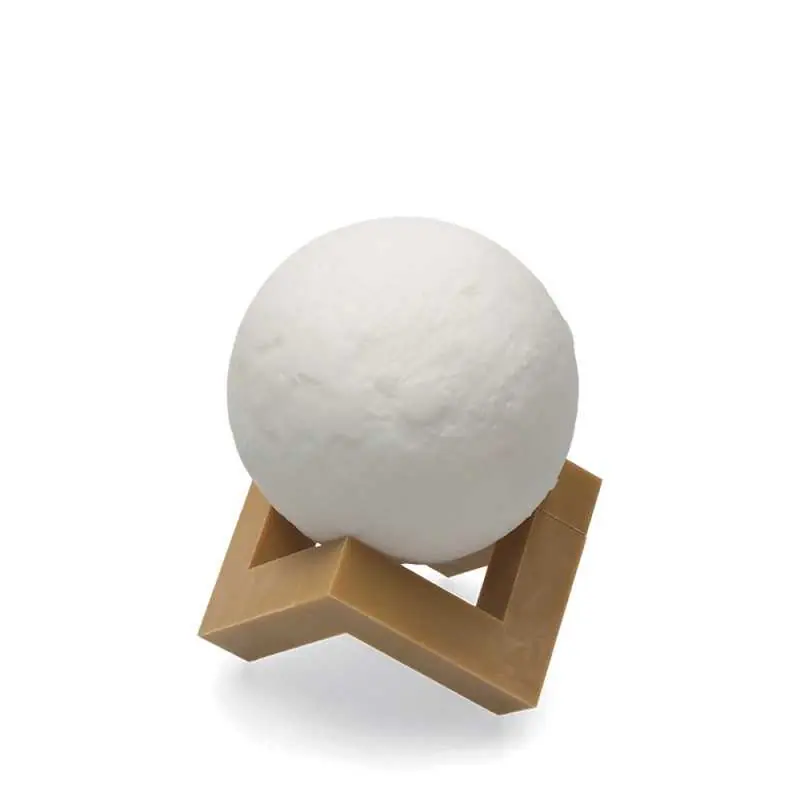 A Buen Precio Lámpara de luna 3D Ø8cm 3,7 v