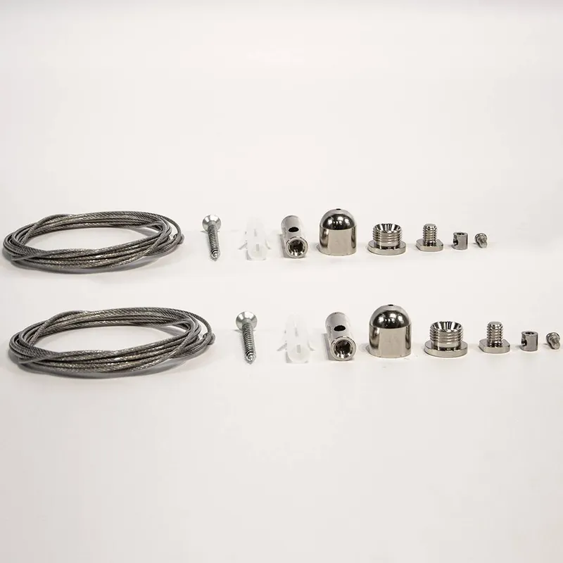 Envío Inmediato CABLE DE SUSPENSIÓN PARA PERFIL DE ALUMINIO 20x27MM (2 UD.)