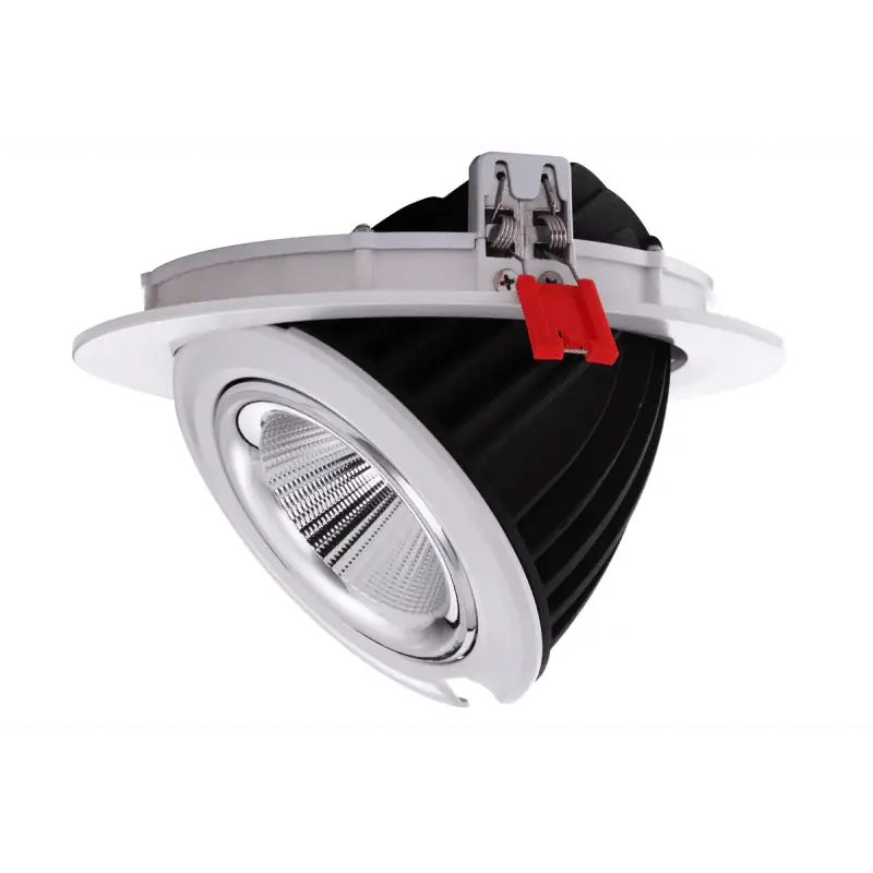 Downlight LED COB CCT 42W - CRI90 - Chip Bridgelux - Driver Lifud - IP20 - Corte Ø 215mm Alta Calidad