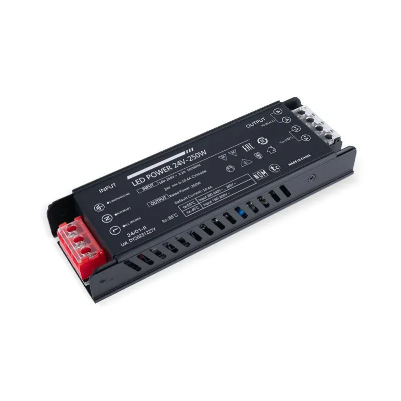 Fuente de alimentación Slim 250W 24V - 10.4A - Alta eficiencia - IP20 Compra Hoy